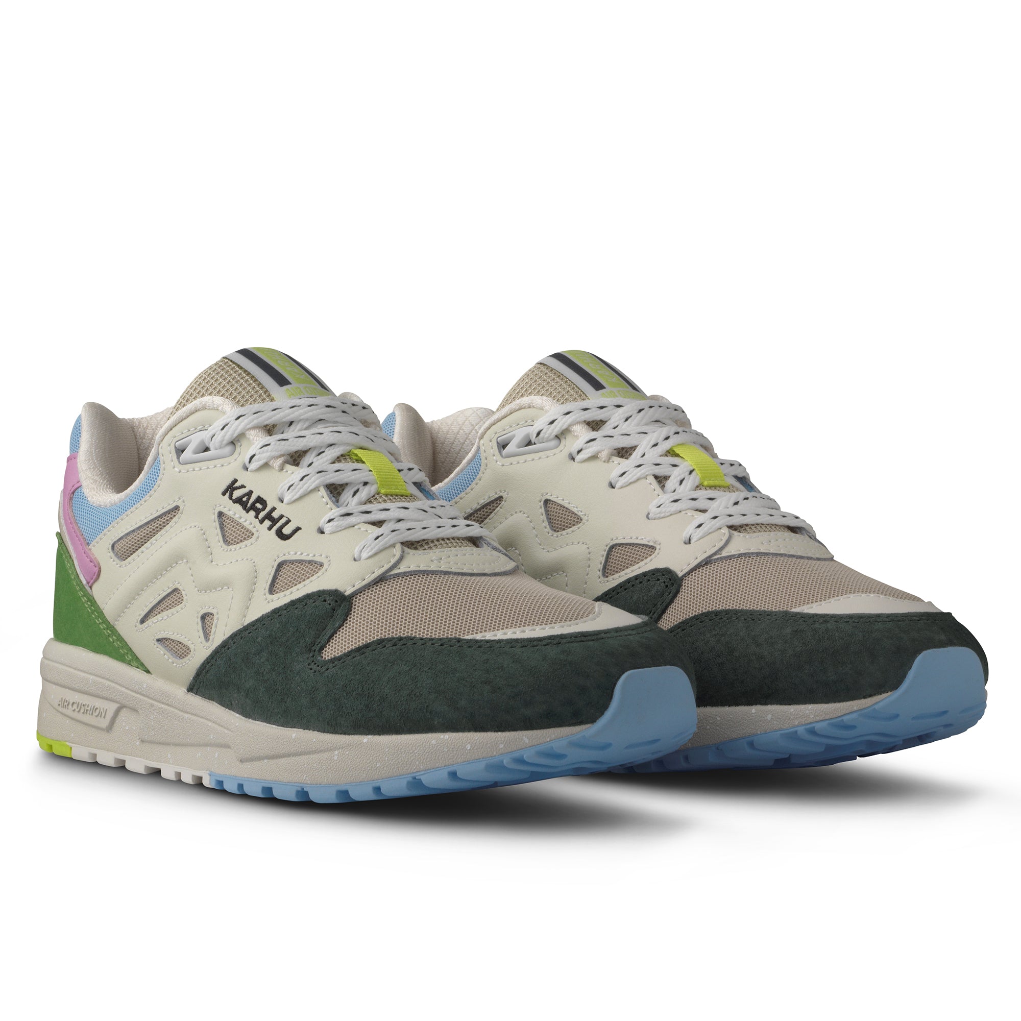 Karhu Legacy 96 Trainers - Piquant Green/Silver Lining