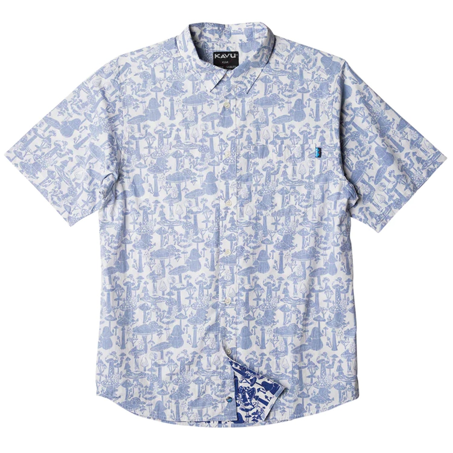 KAVU Topspot Short Sleeve Shirt - Mushroom Forest