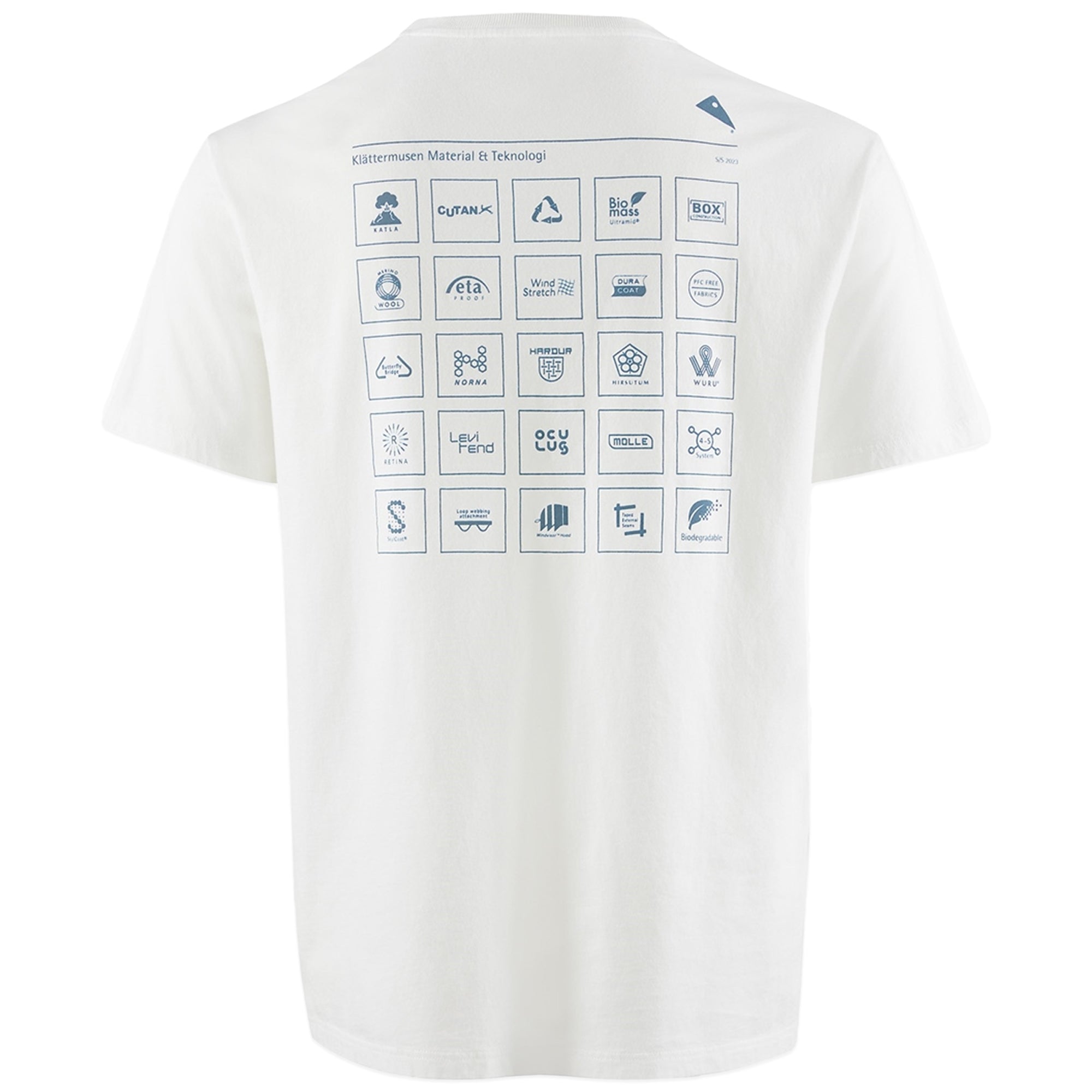 Klattermusen Runa Elements T-Shirt - Snow