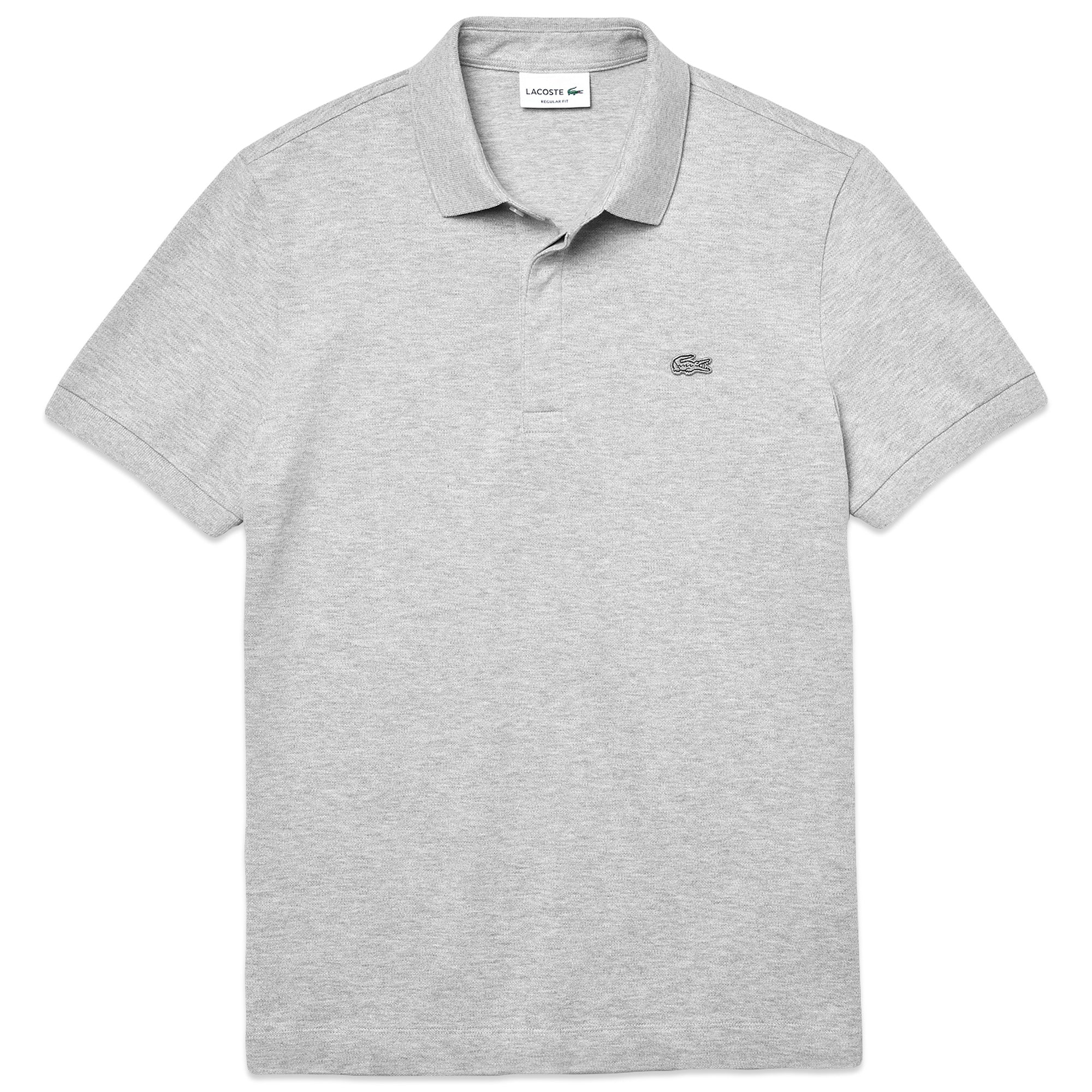 Lacoste Paris Regular Fit Stretch Polo PH5522 - Silver Chine