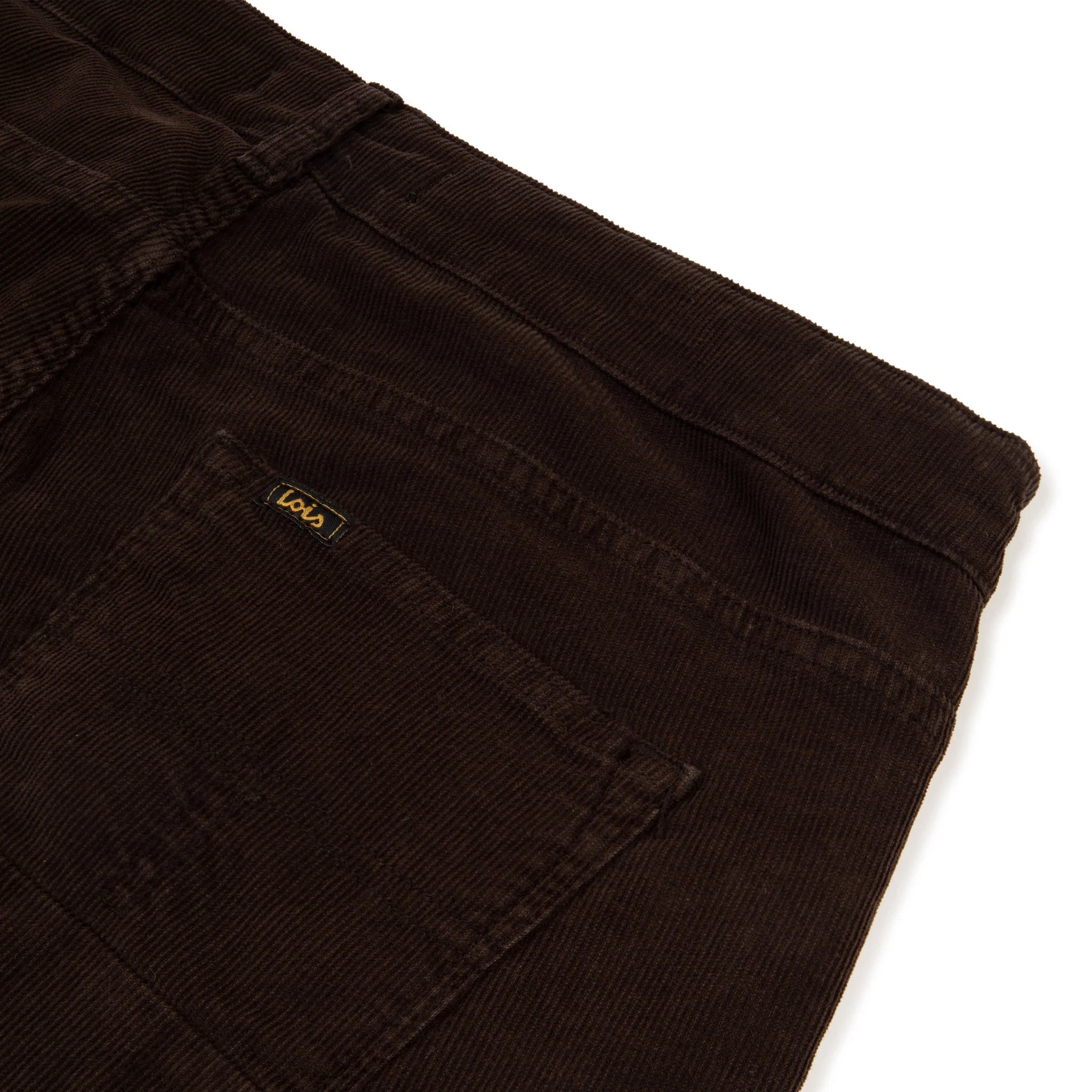 Lois Sierra Needle Cord Trousers - Delicioso Chocolate