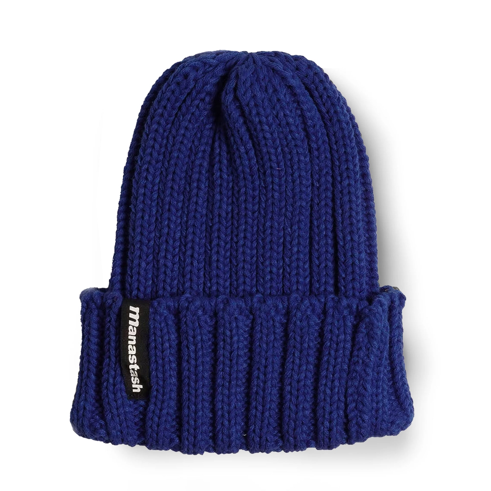 Manastash 90's Logo Beanie II - Navy