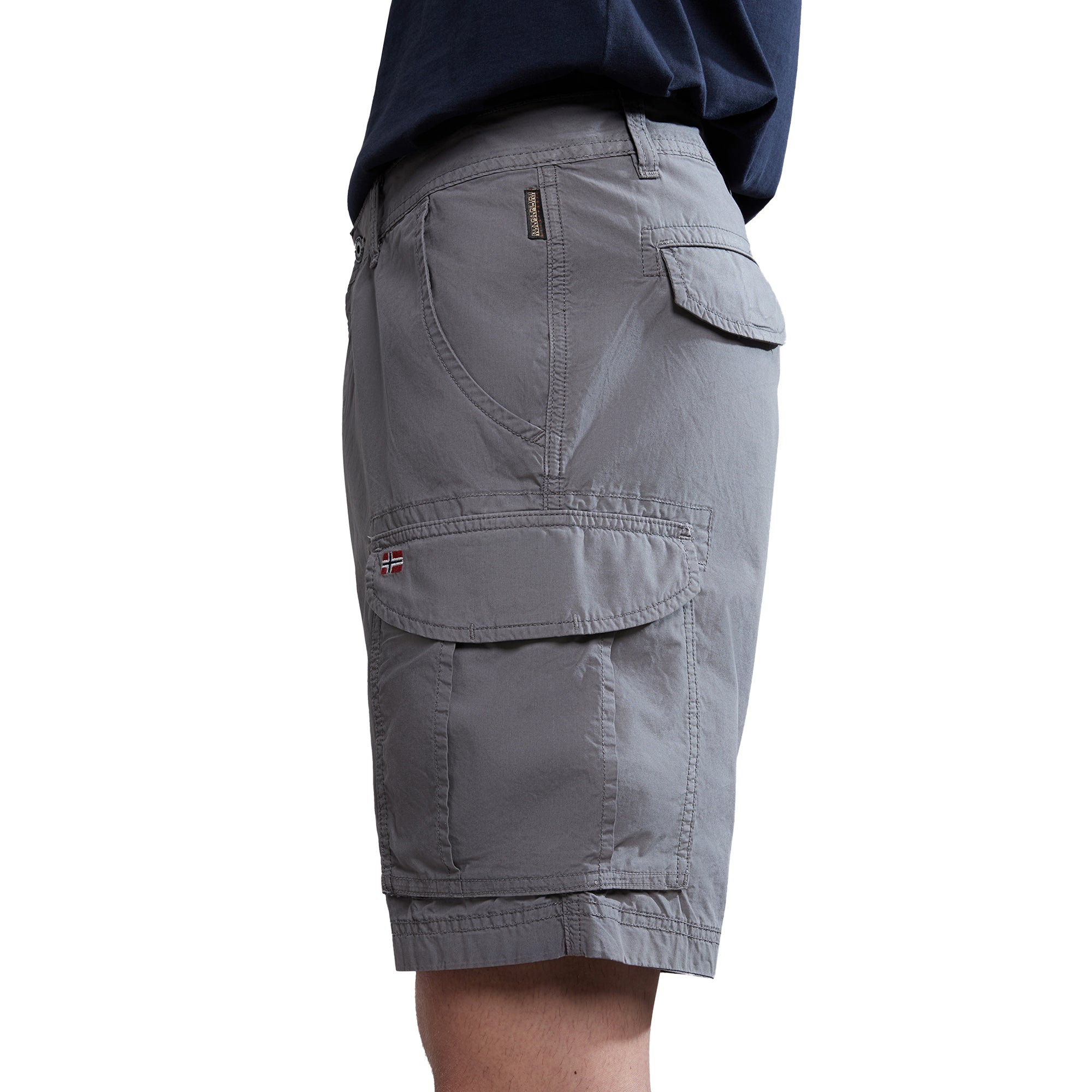 Napapijri Noto Cargo Shorts 2.0 - Grey Granite