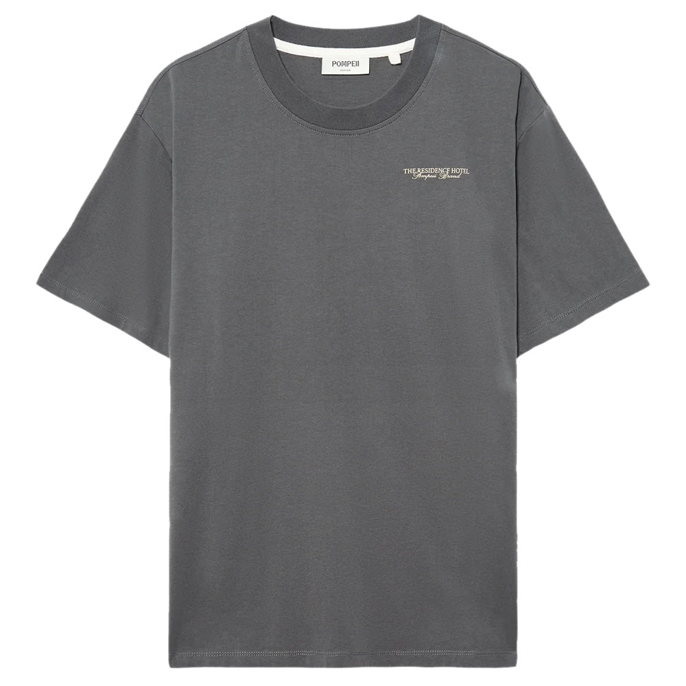 Pompeii Brand Residence Graphic T-Shirt - Charcoal