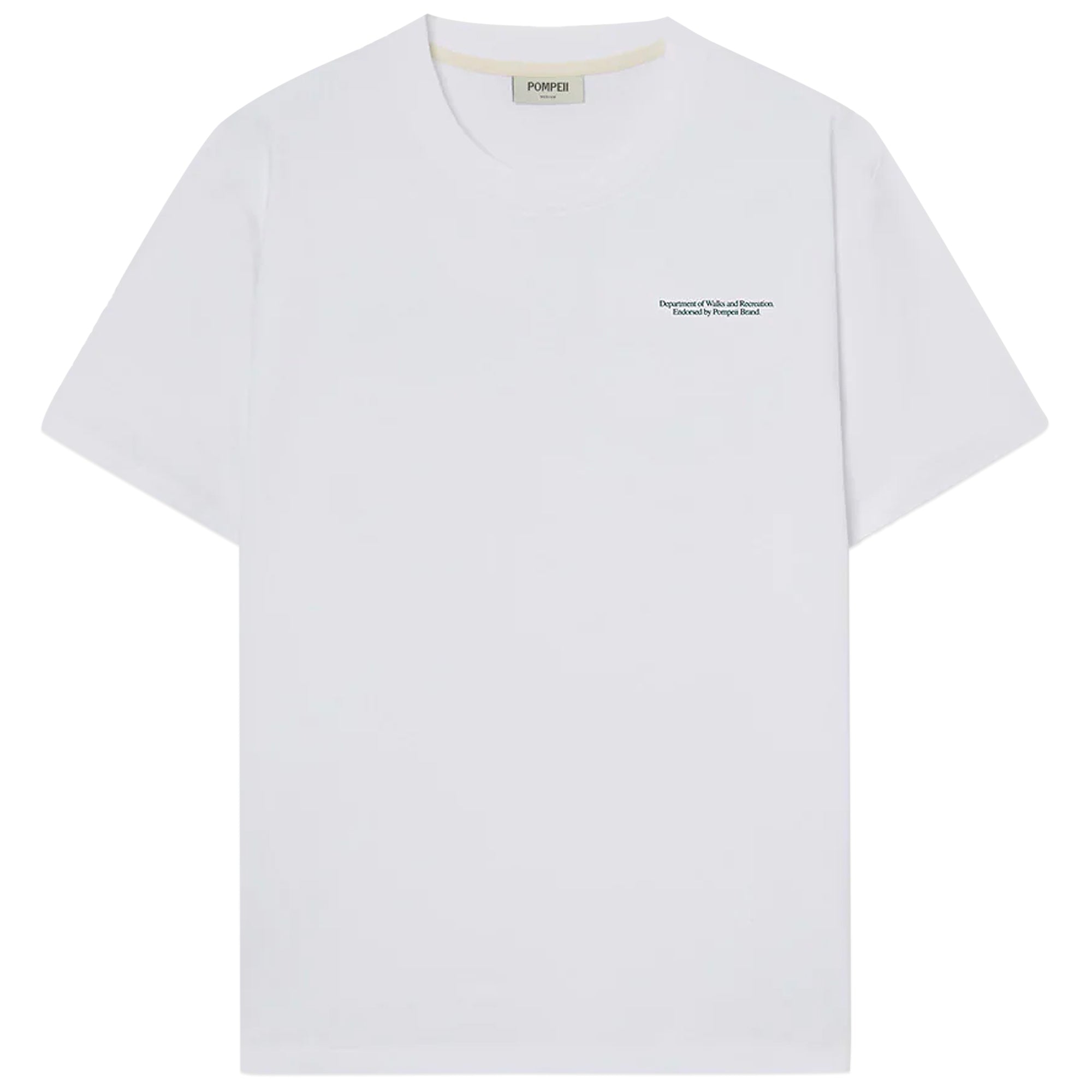 Pompeii Brand Leisure Services Graphic Tee - White