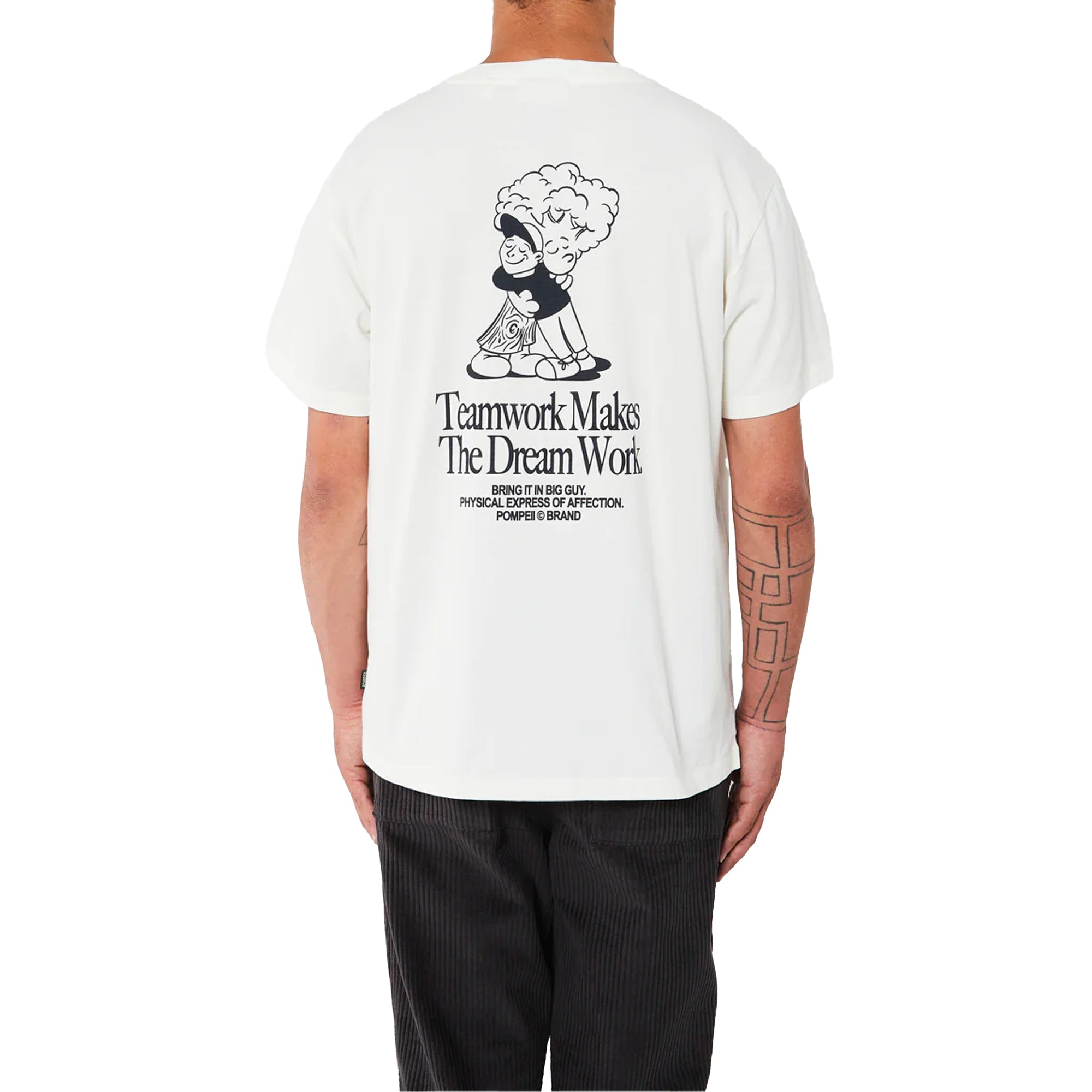 Pompeii Brand Teamwork Pocket Tee - Off White