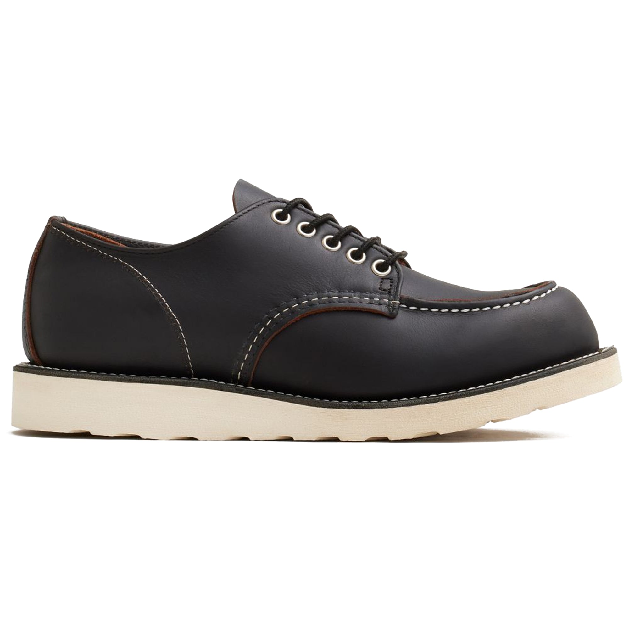 Red Wing 8090 Shop Moc Oxford Shoes – Black Prairie