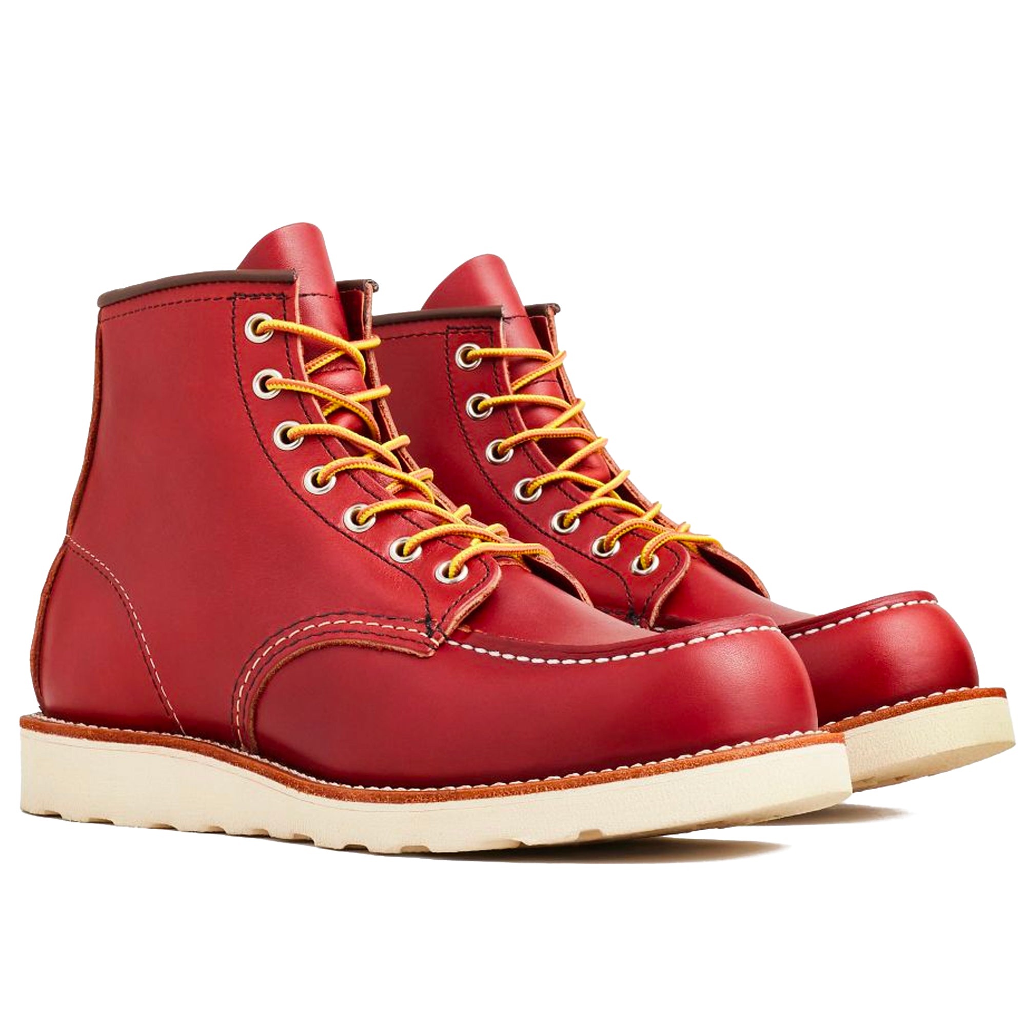 Red Wing 8875  6" Moc Toe Leather Boot - Oro Russet Portage