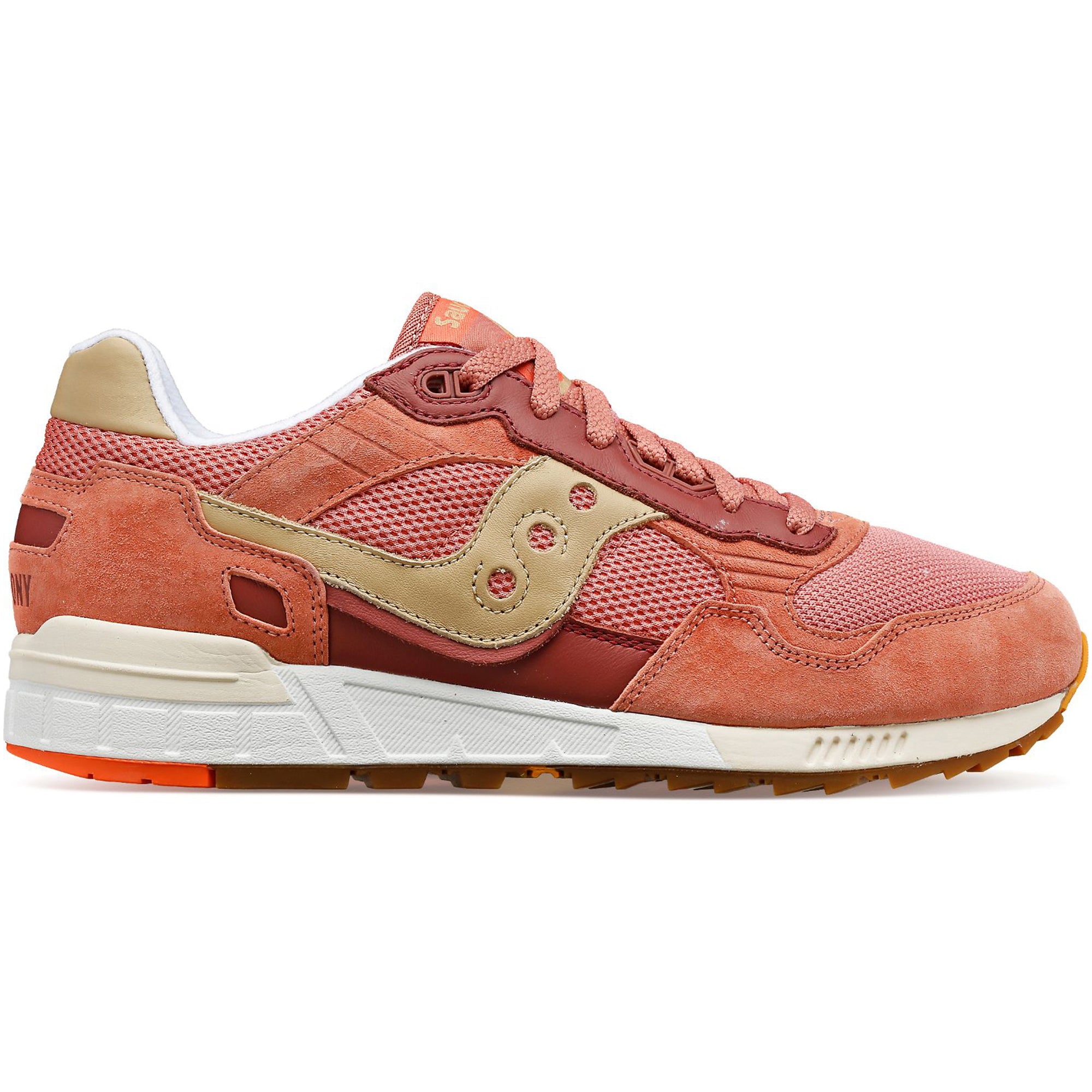 Saucony Shadow 5000 Premium Pack Trainers - Coral/Tan