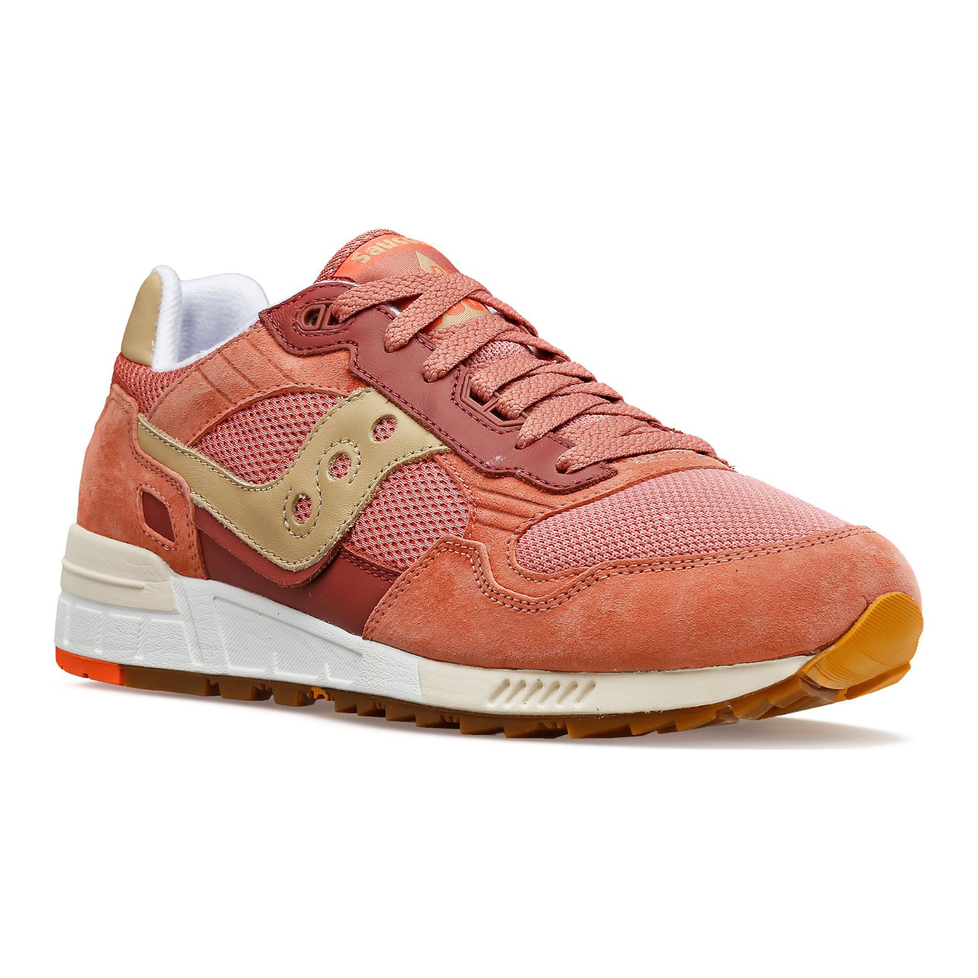 Saucony Shadow 5000 Premium Pack Trainers - Coral/Tan