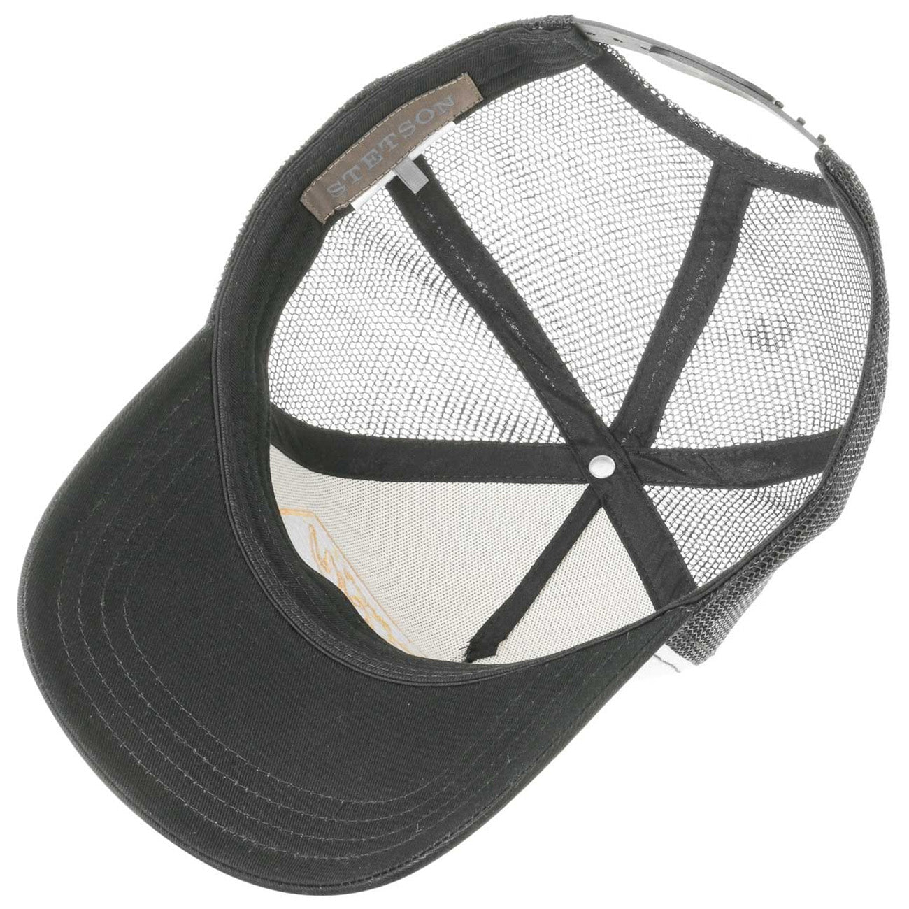 Stetson American Heritage Trucker Cap - Black/White