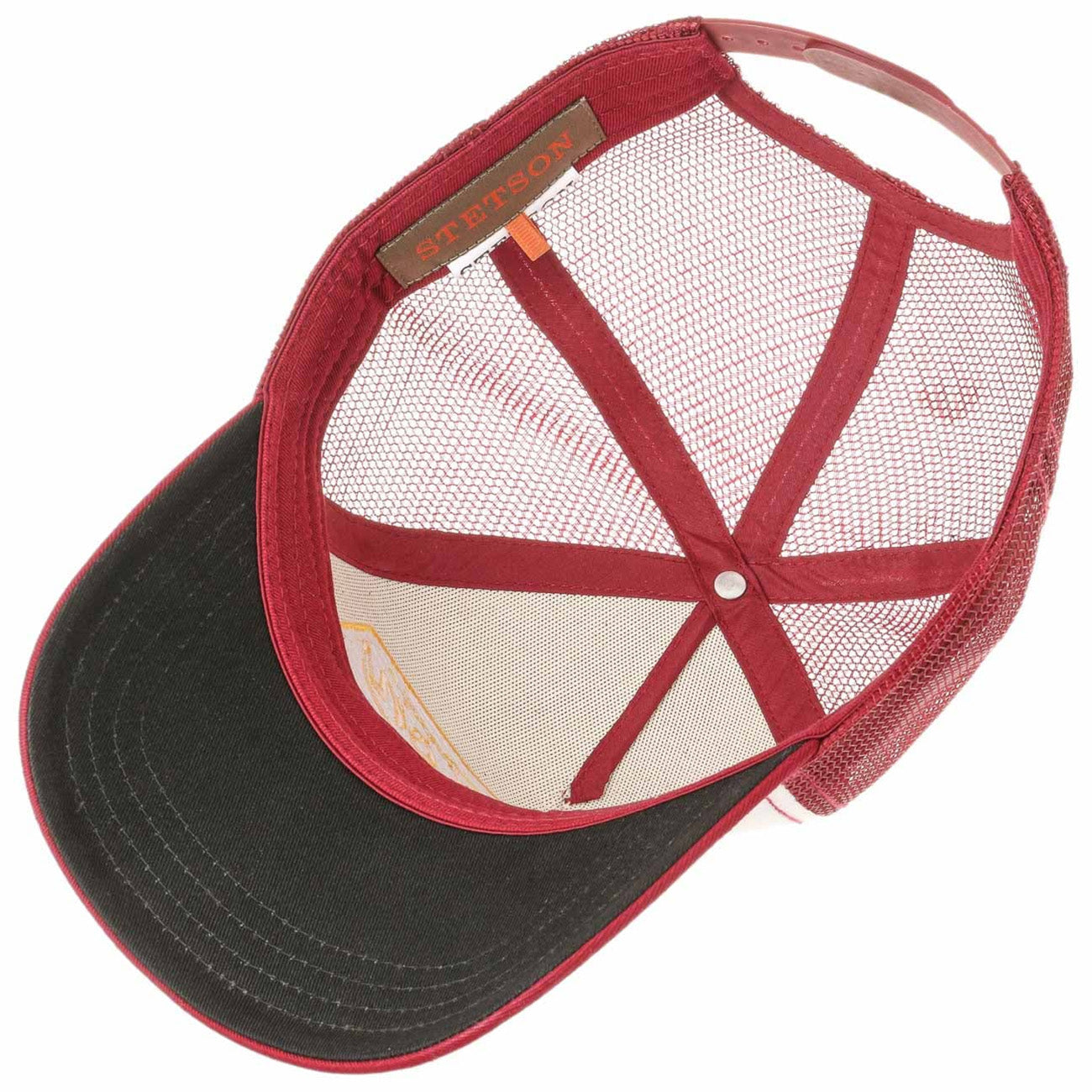 Stetson American Heritage Trucker Cap - Red/White