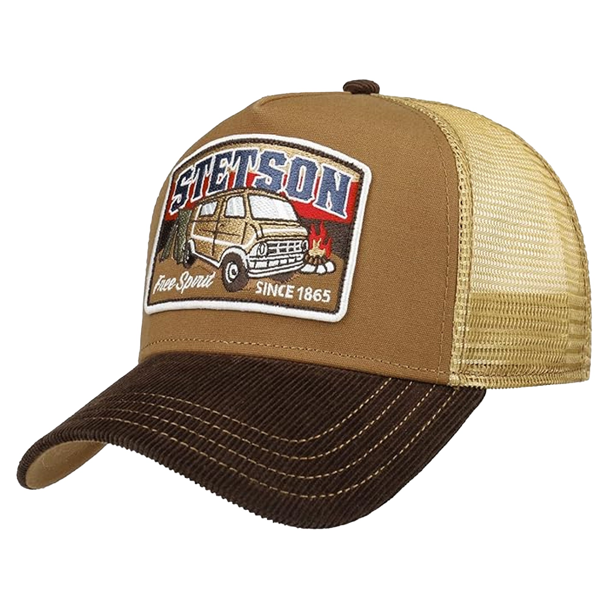 Stetson Camper Trucker Cap - Brown