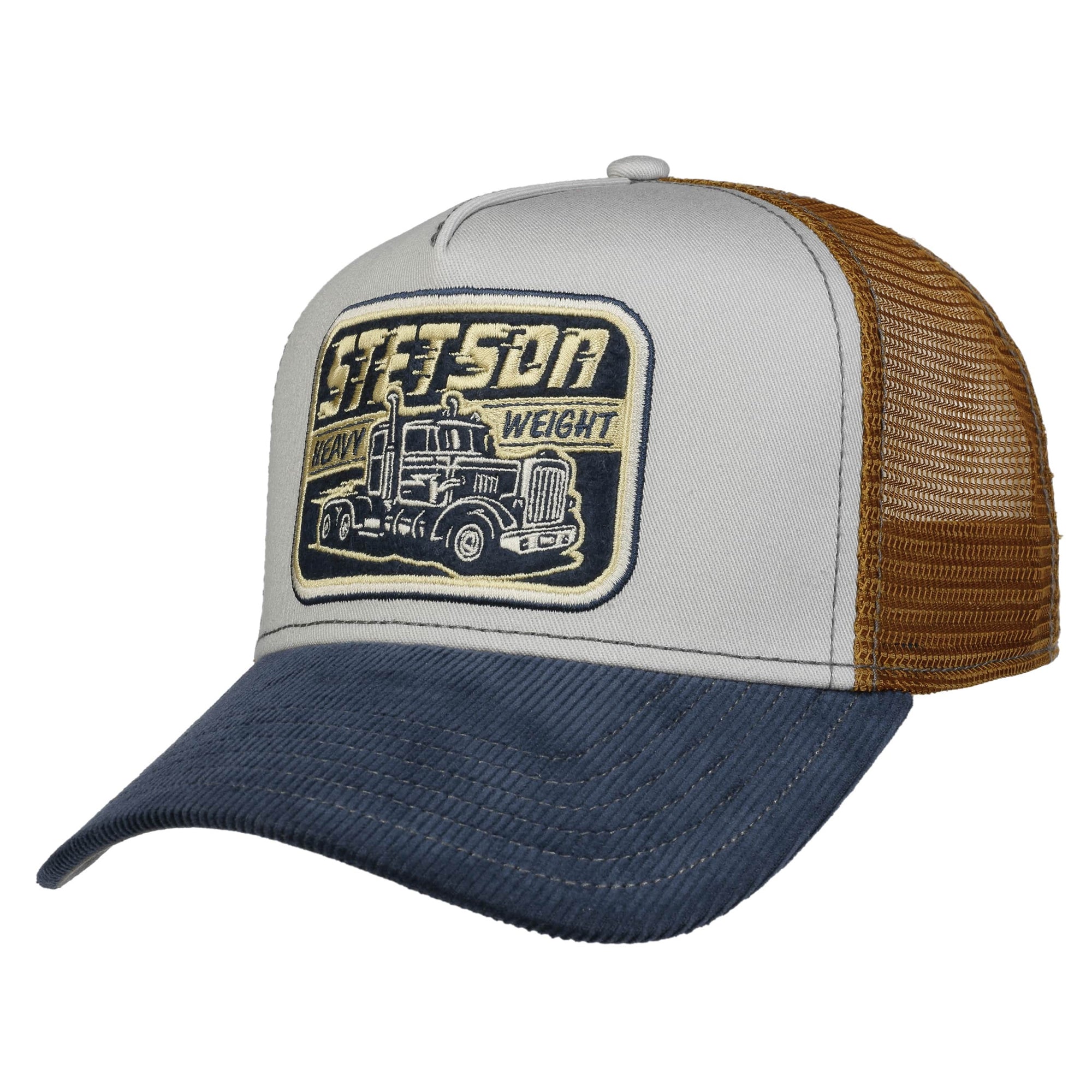 Stetson Heavy Duty Trucker Cap - Blue/Grey