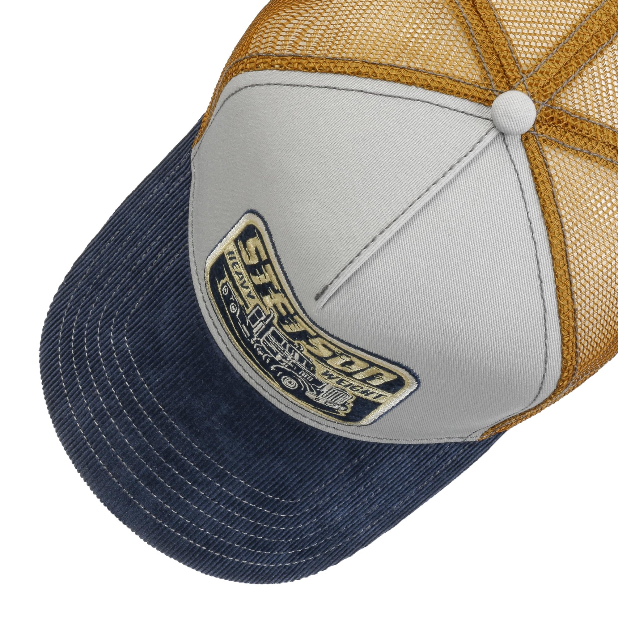 Stetson Heavy Duty Trucker Cap - Blue/Grey