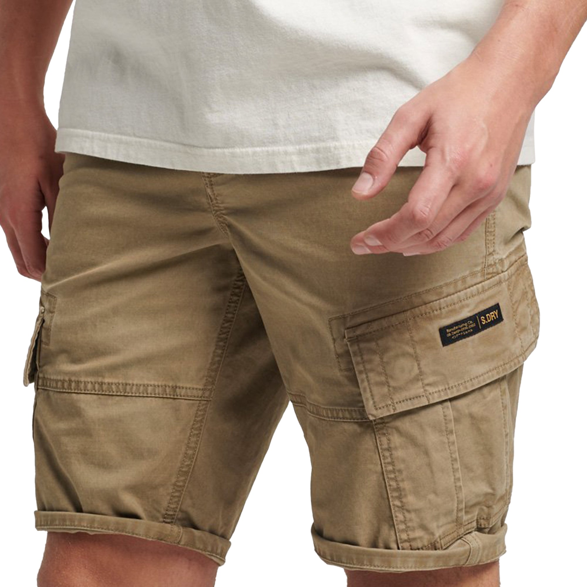 Superdry Vintage Core Cargo Shorts - Dress Beige