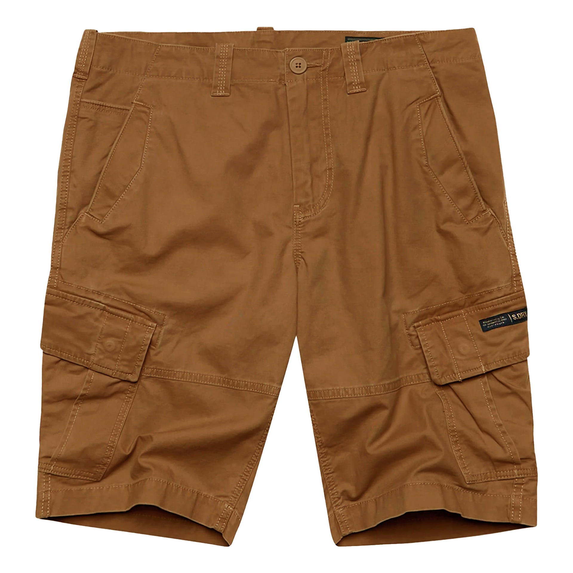 Superdry Vintage Core Cargo Shorts Tobacco Brown