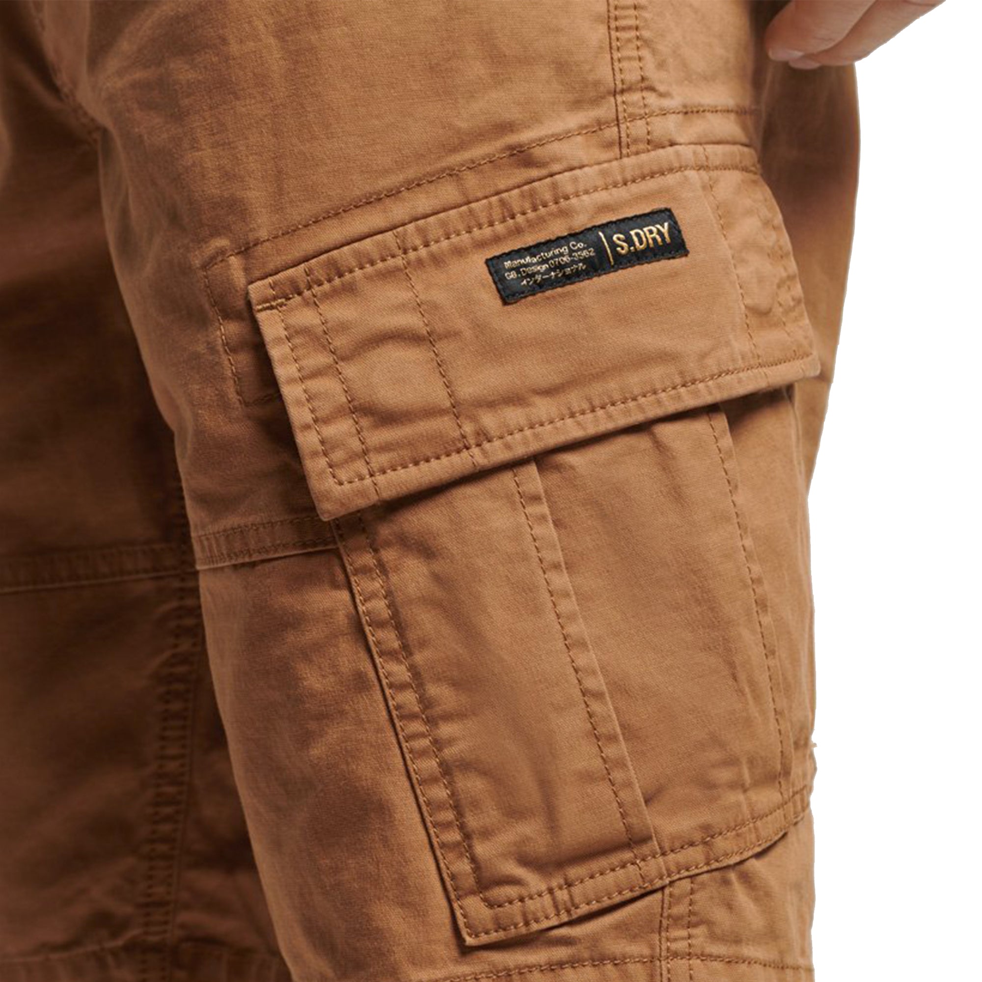 Superdry Vintage Core Cargo Shorts - Tobacco Brown