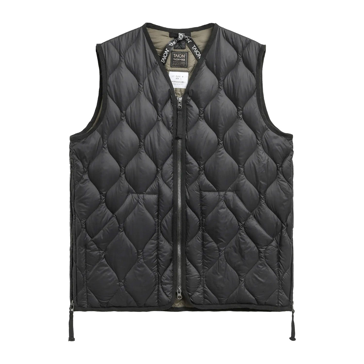 TAION Military V Neck Soft Shell Down Vest