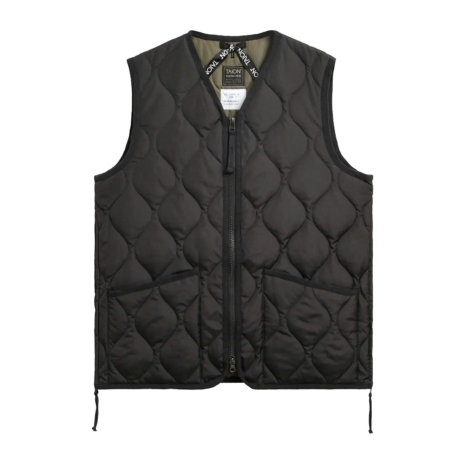 TAION Military V Neck Ripstop Down Vest