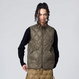 Taion Military High Neck Zip Soft Shell Down Vest