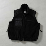 Taion Military Pile Fleece High Neck Vest