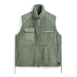 Taion Military Pile Fleece High Neck Vest