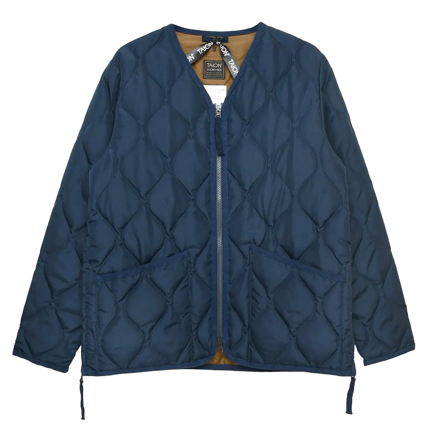 TAION Military V Neck Ripstop Down Jacket