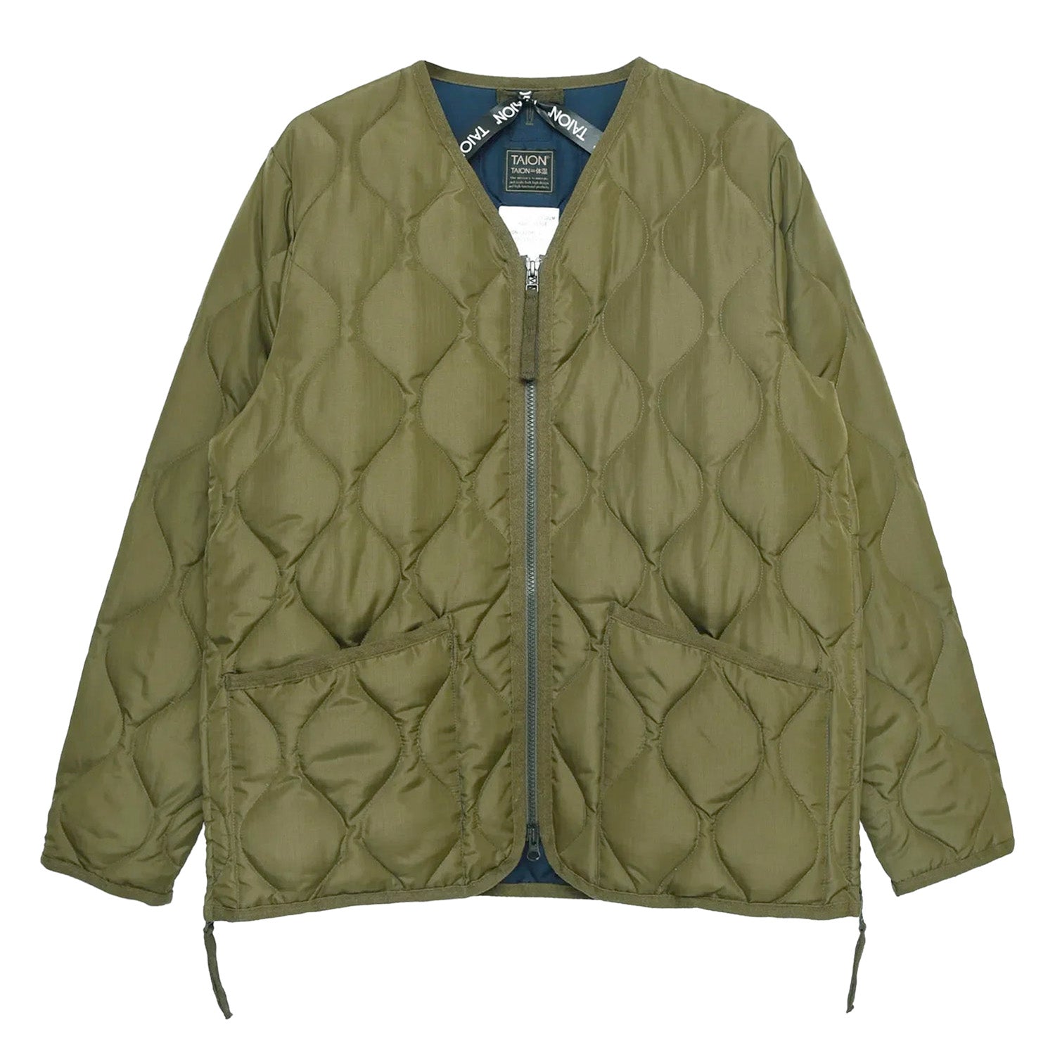 TAION Military V Neck Ripstop Down Jacket