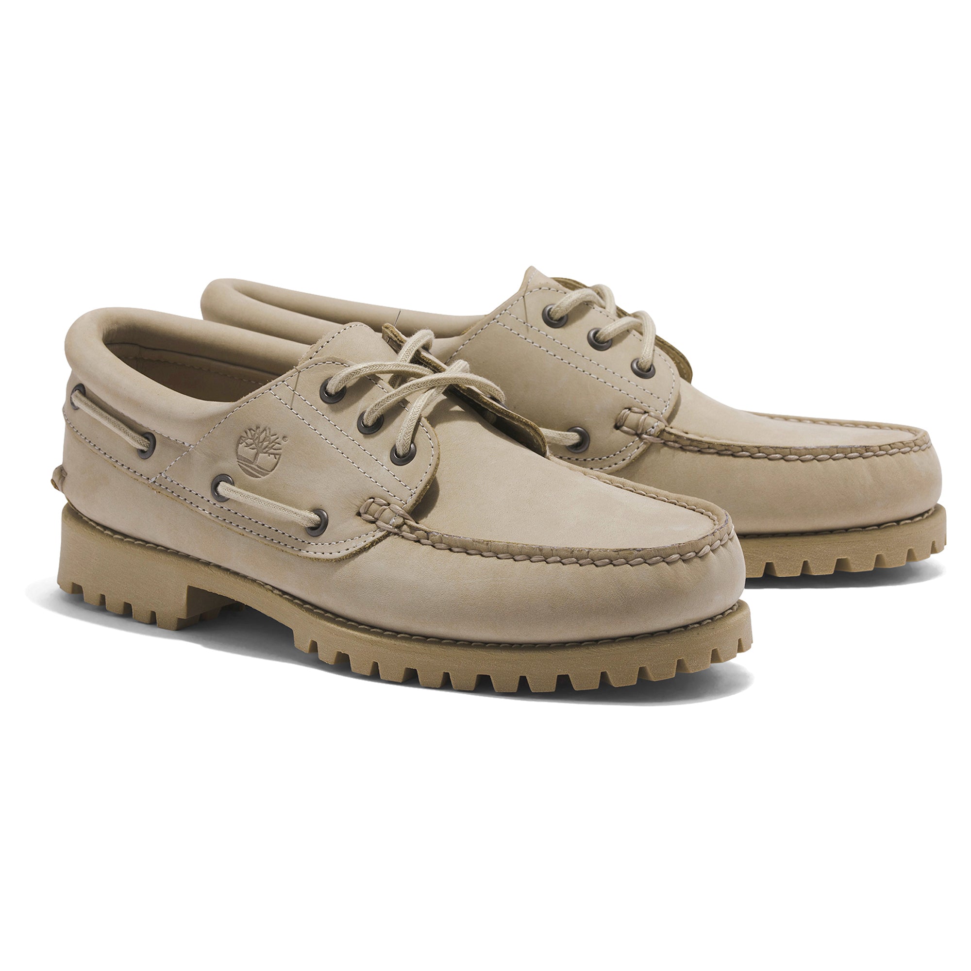 Timberland 3-Eye Lug Handsewn Boat Shoe - Lemon Pepper