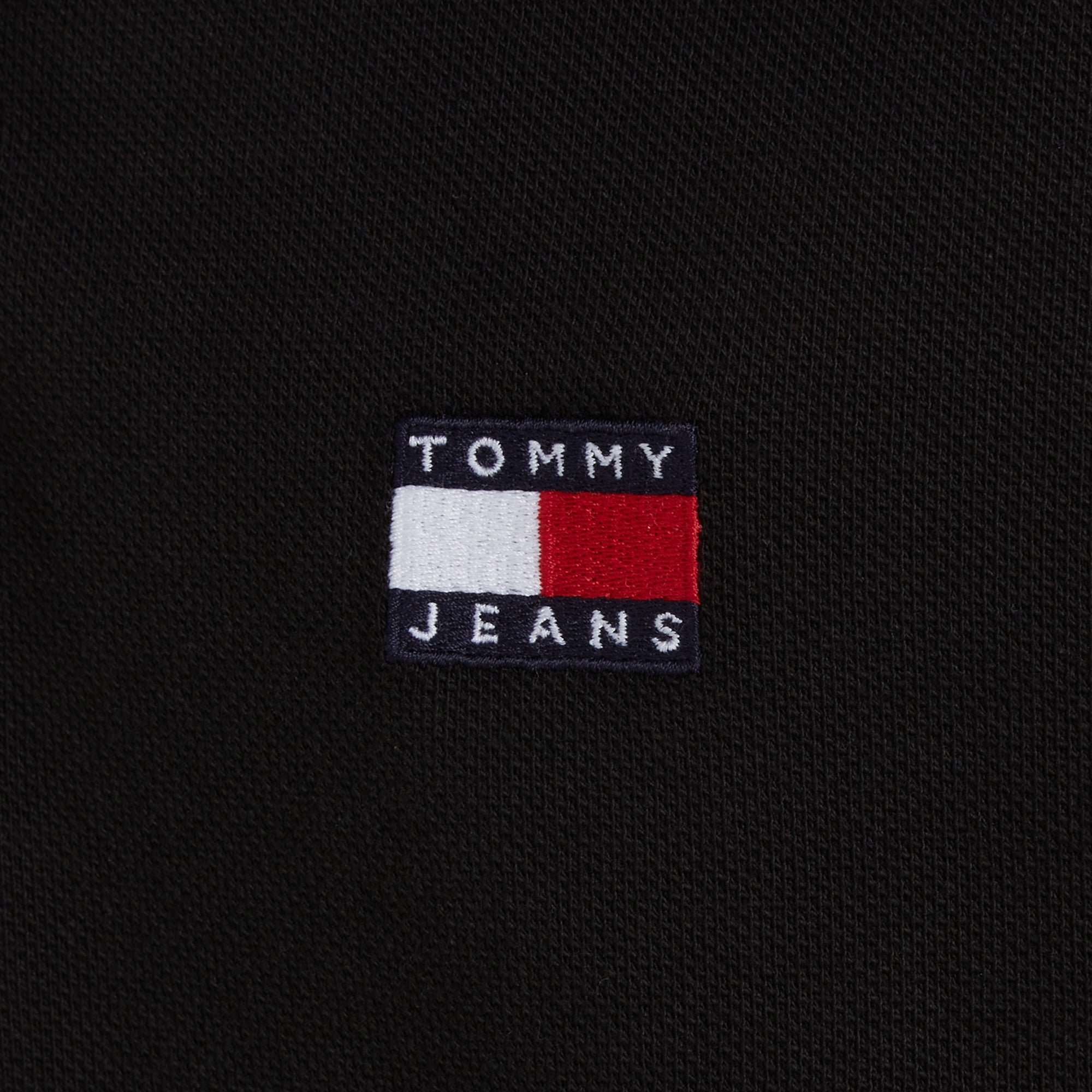 Tommy Jeans Regular Badge Polo - Black