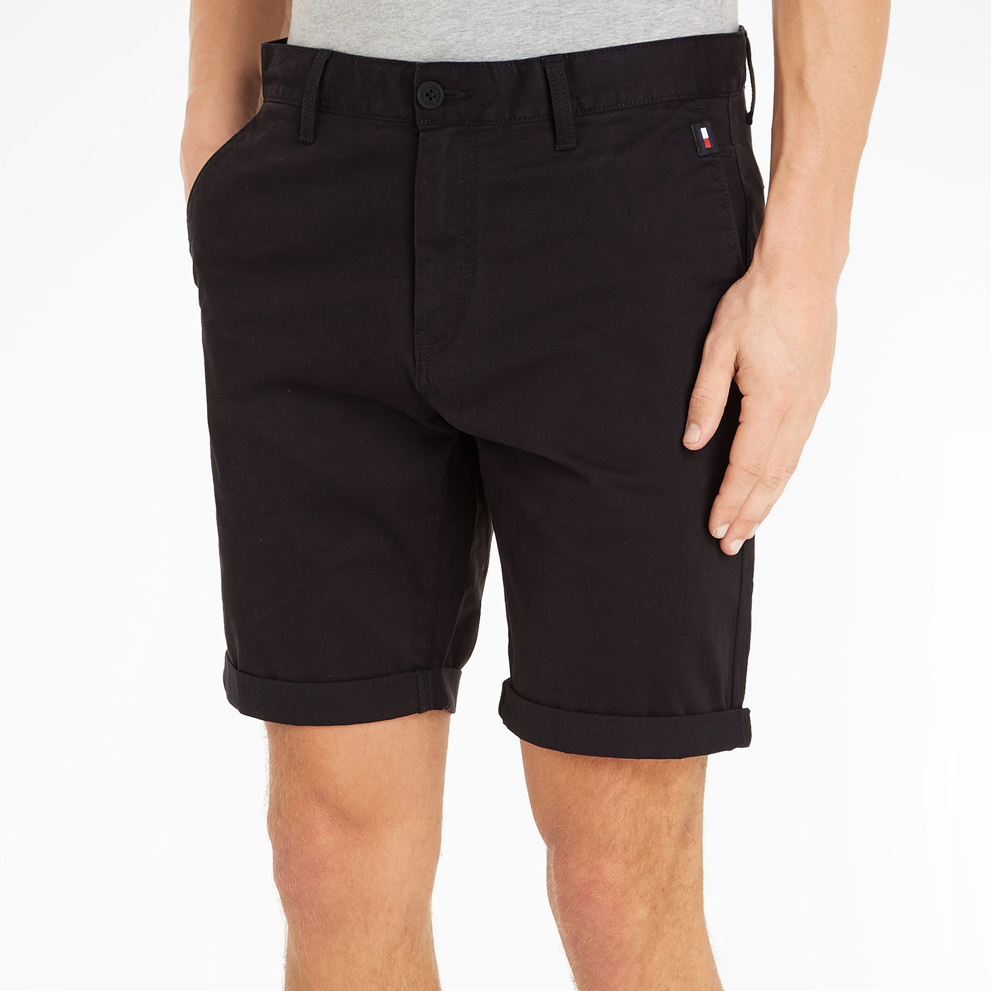 Tommy Jeans Scanton Chino Shorts - Black