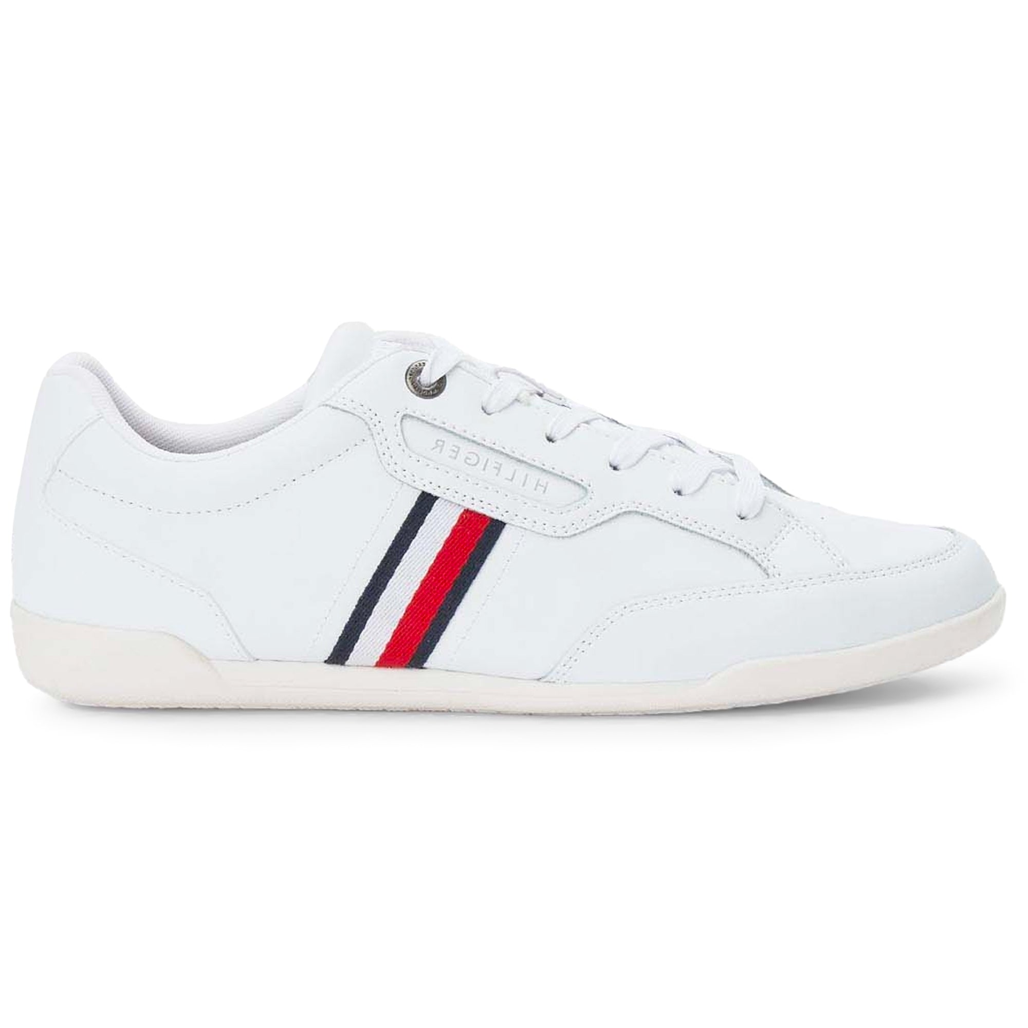 Tommy Hilfiger Classic Webbing Cupsole Trainers - White