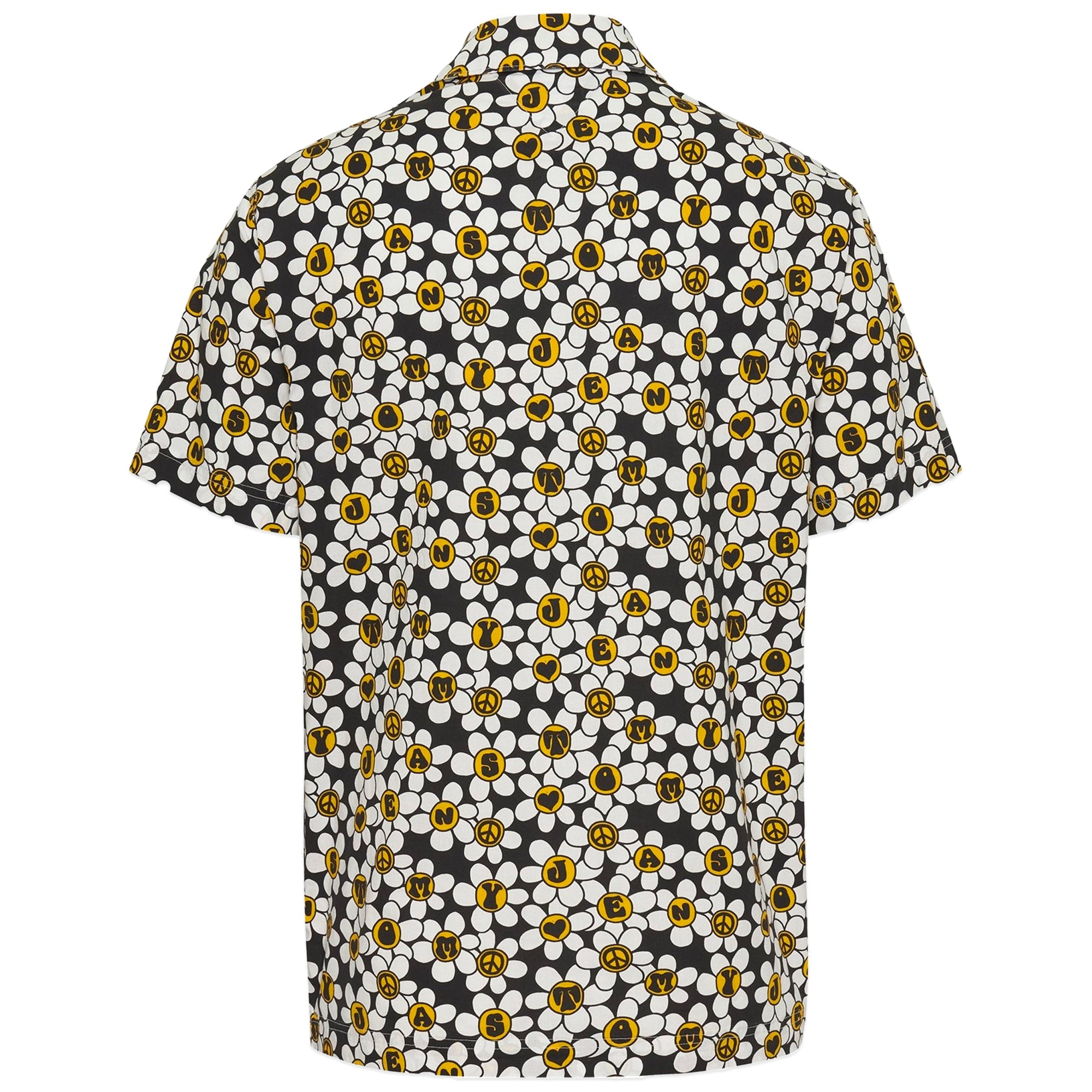 Tommy Jeans NYC Homegrown AOP Daisy Shirt - Black