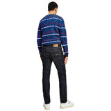 Tommy Jeans Ryan Regular Straight Jeans - Rico Dark Rinse Stretch