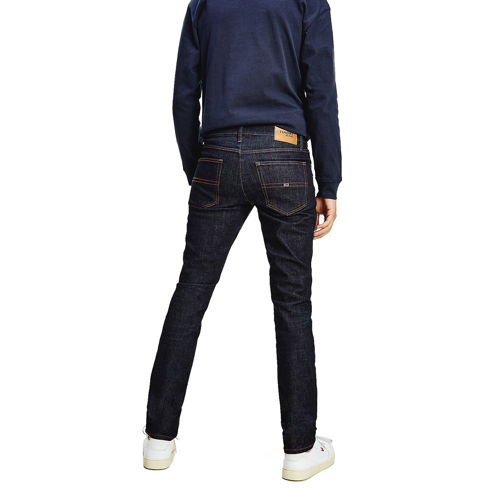 Slim - Rinse Stretch Jeans Jeans Dark Scanton Rico Tommy