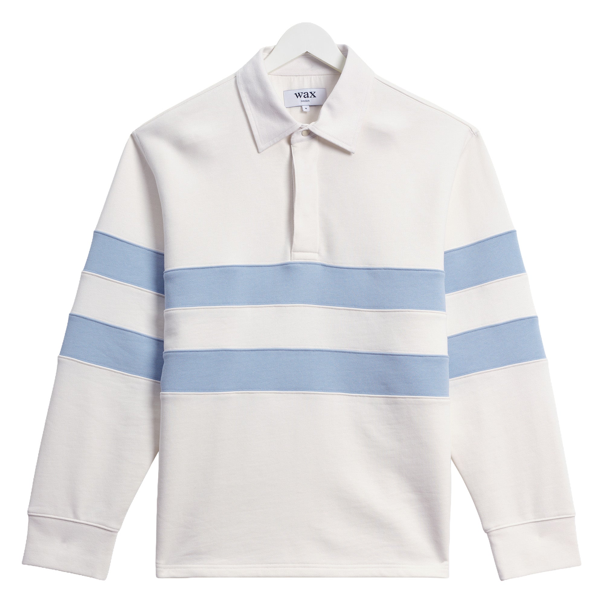 Wax London Rowhill Stripe Rugby Shirt