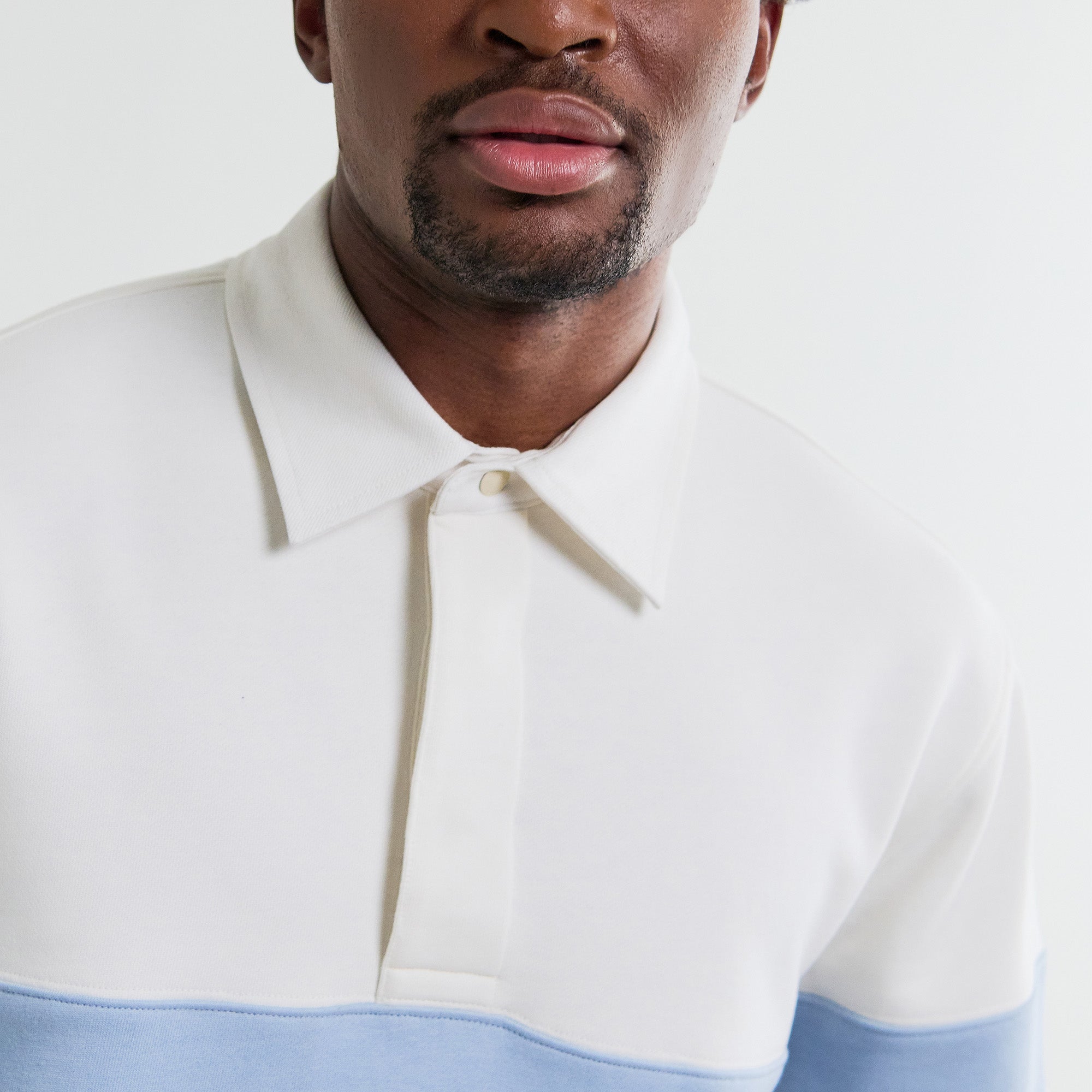 Wax London Rowhill Stripe Rugby Shirt