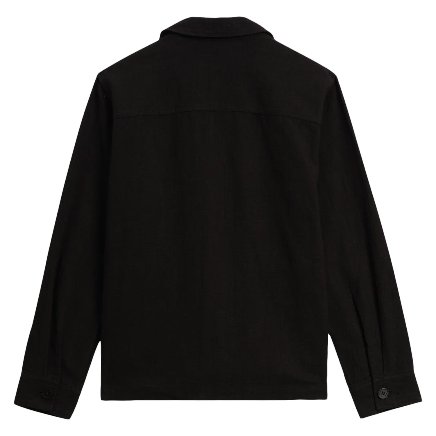 Wax London Aldred Linen Cotton Revere Overshirt