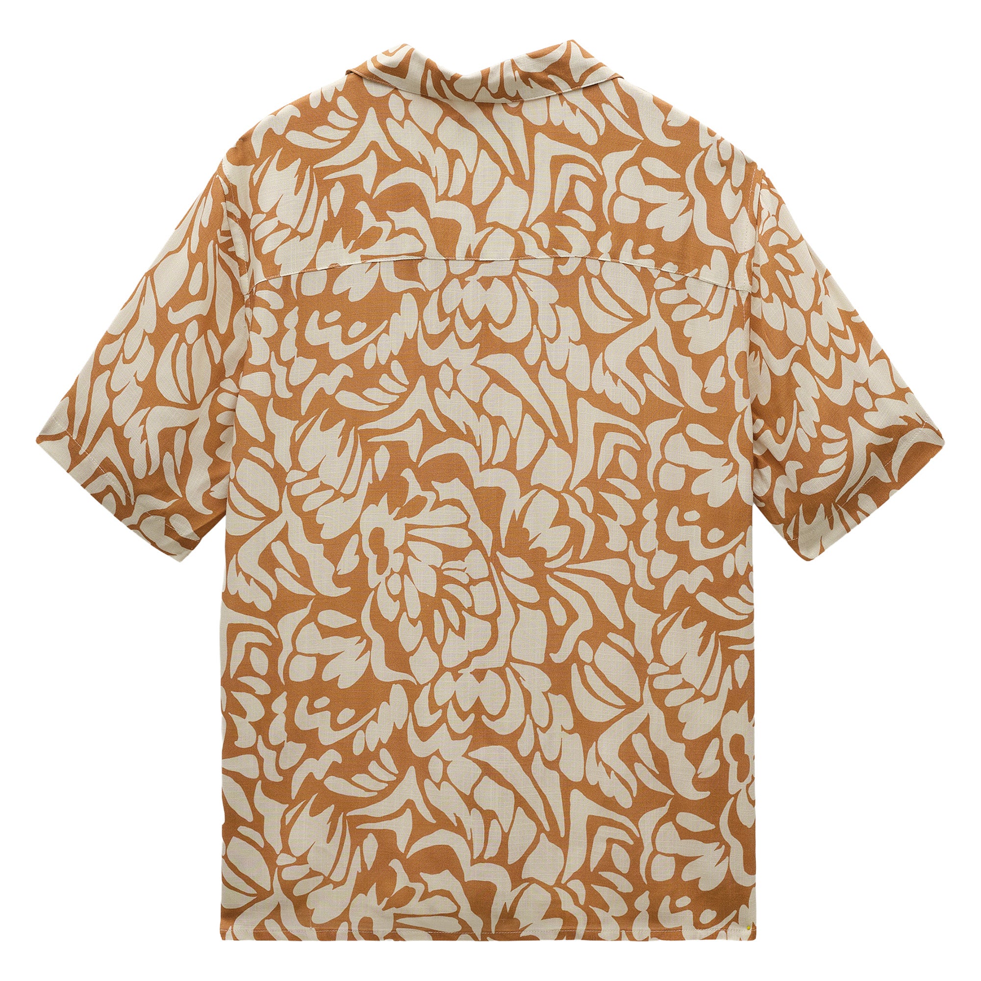 Wax London Didcot Two Tone Floral Short Sleeve Shirt