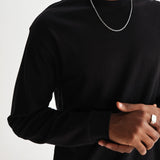 Wax London Hayden Textured Long Sleeve T-Shirt