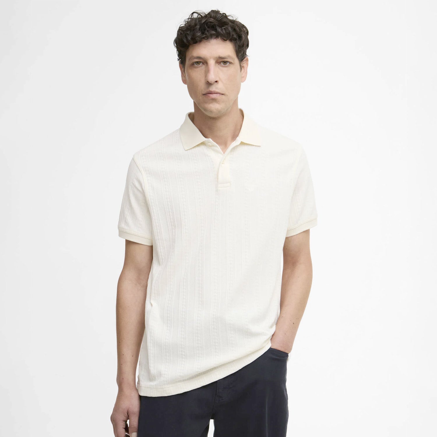 Barbour Harwell Cable Jacquard Polo