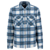 Barbour International Clayton Fleece Check Overshirt