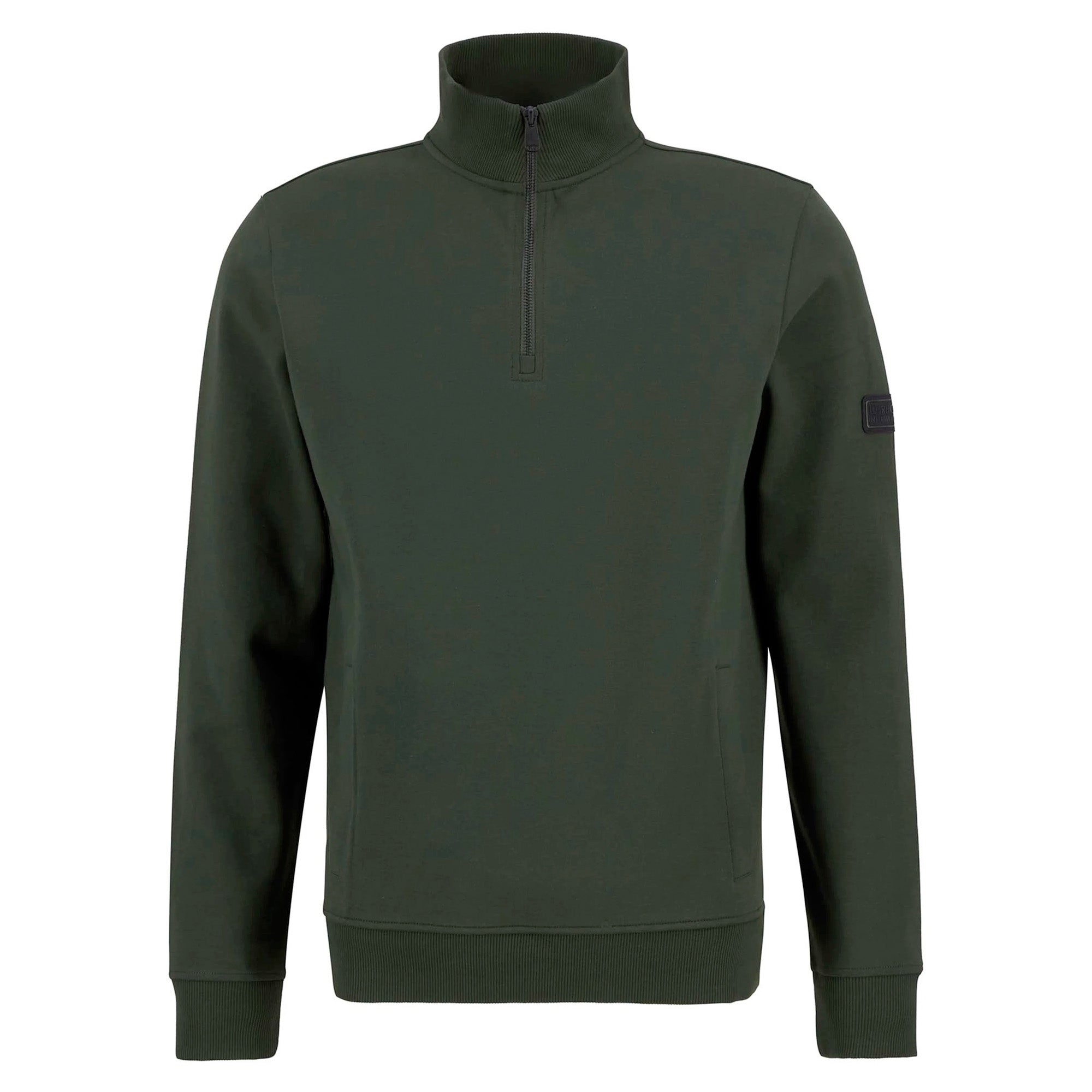 Barbour International Ilford Interlock Quarter Zip Sweatshirt