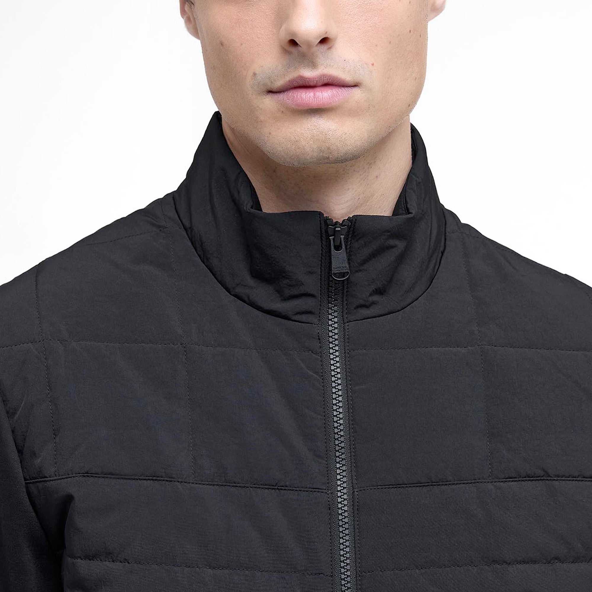 Barbour International Collins Baffle Quilted Sweat