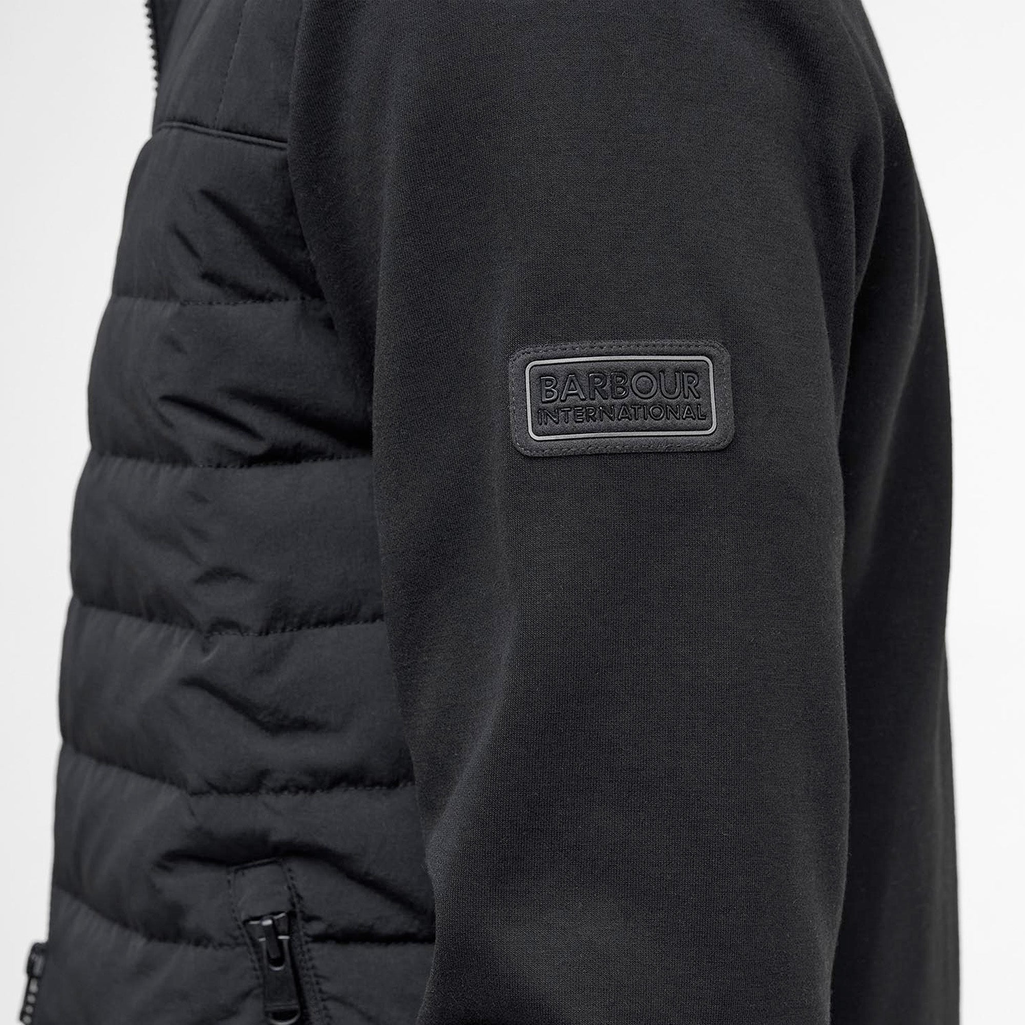 Barbour International Collins Baffle Quilted Sweat