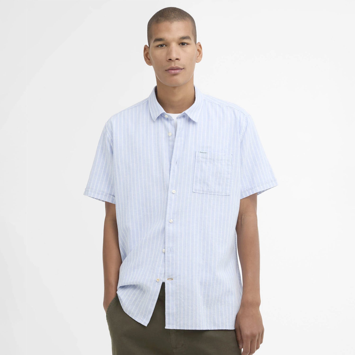 Barbour Nelson Striped Short Sleeve Shirt