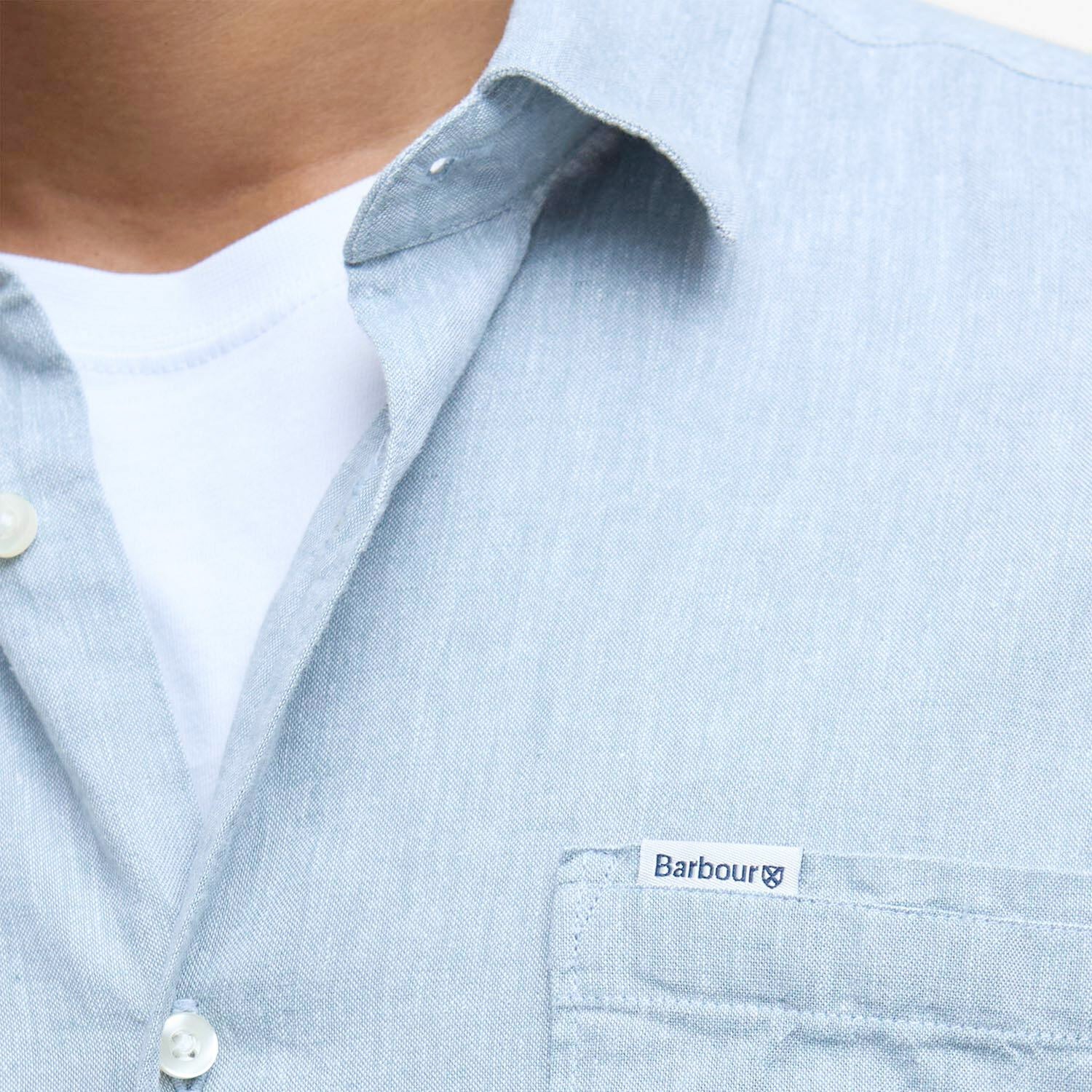 Barbour Nelson Linen Short Sleeve Shirt