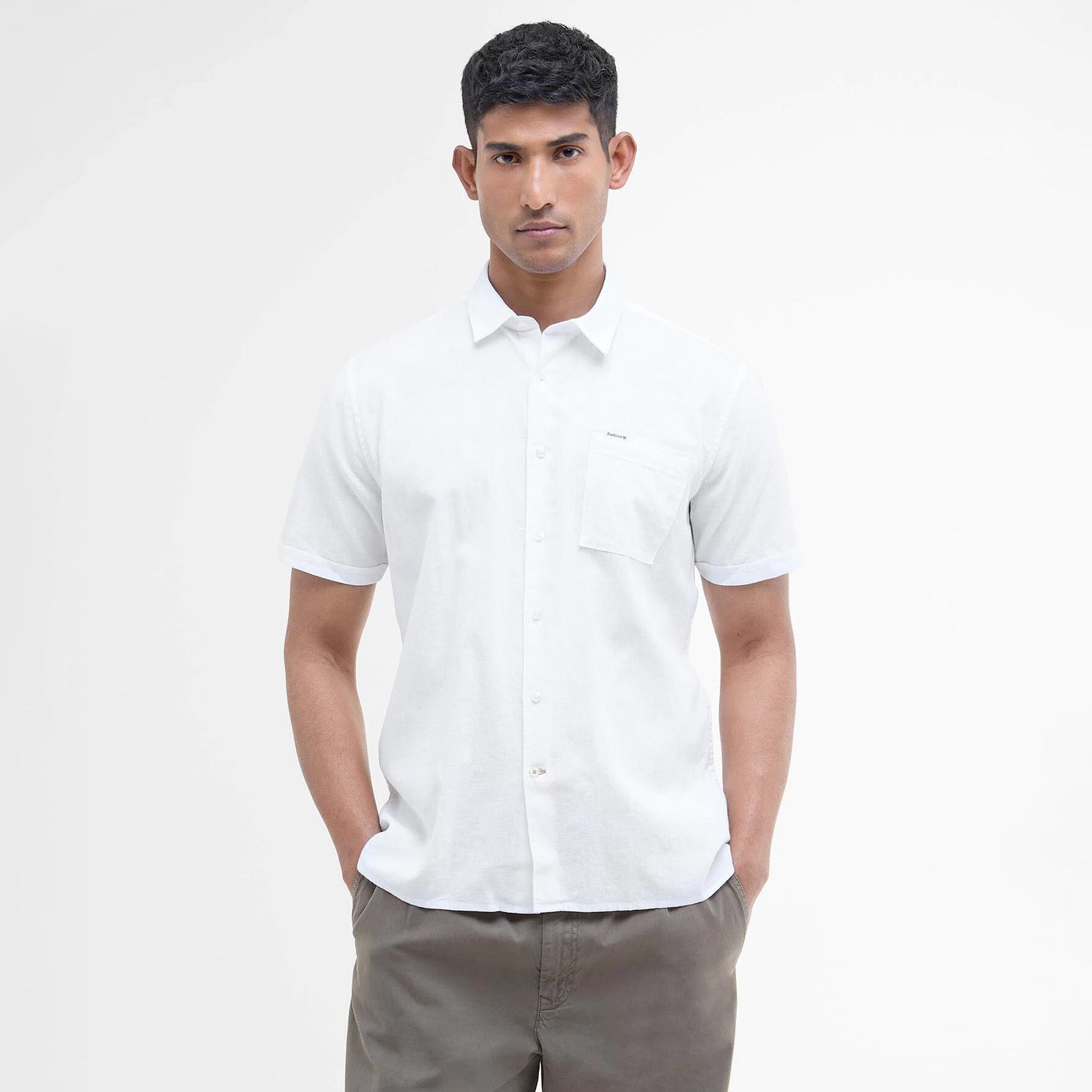Barbour Nelson Linen Short Sleeve Shirt