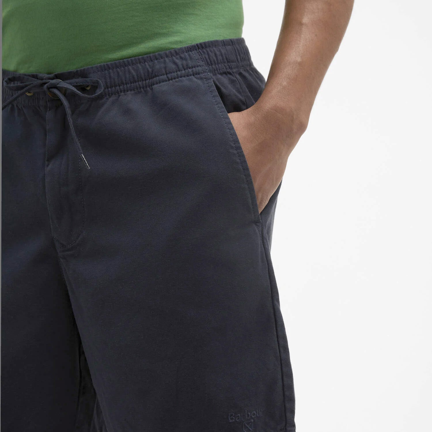 Barbour Washed Oxford Relaxed Short